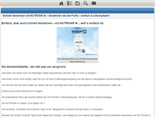 Tablet Screenshot of nutrivar-n.com